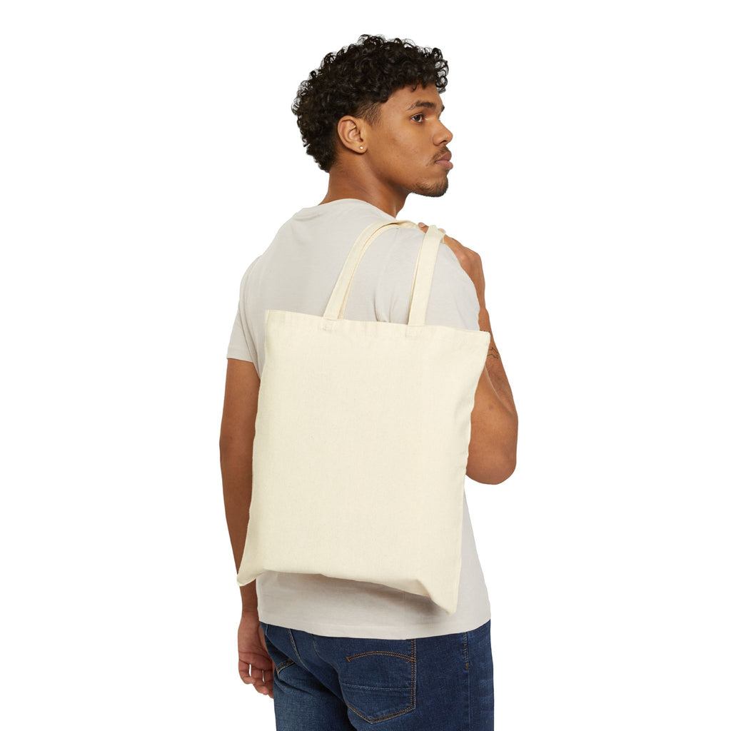 Eagle Emblem Cotton Tote Bag — Vintage Wildlife Canvas Shopper