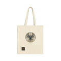 Eagle Emblem Cotton Tote Bag — Vintage Wildlife Canvas Shopper
